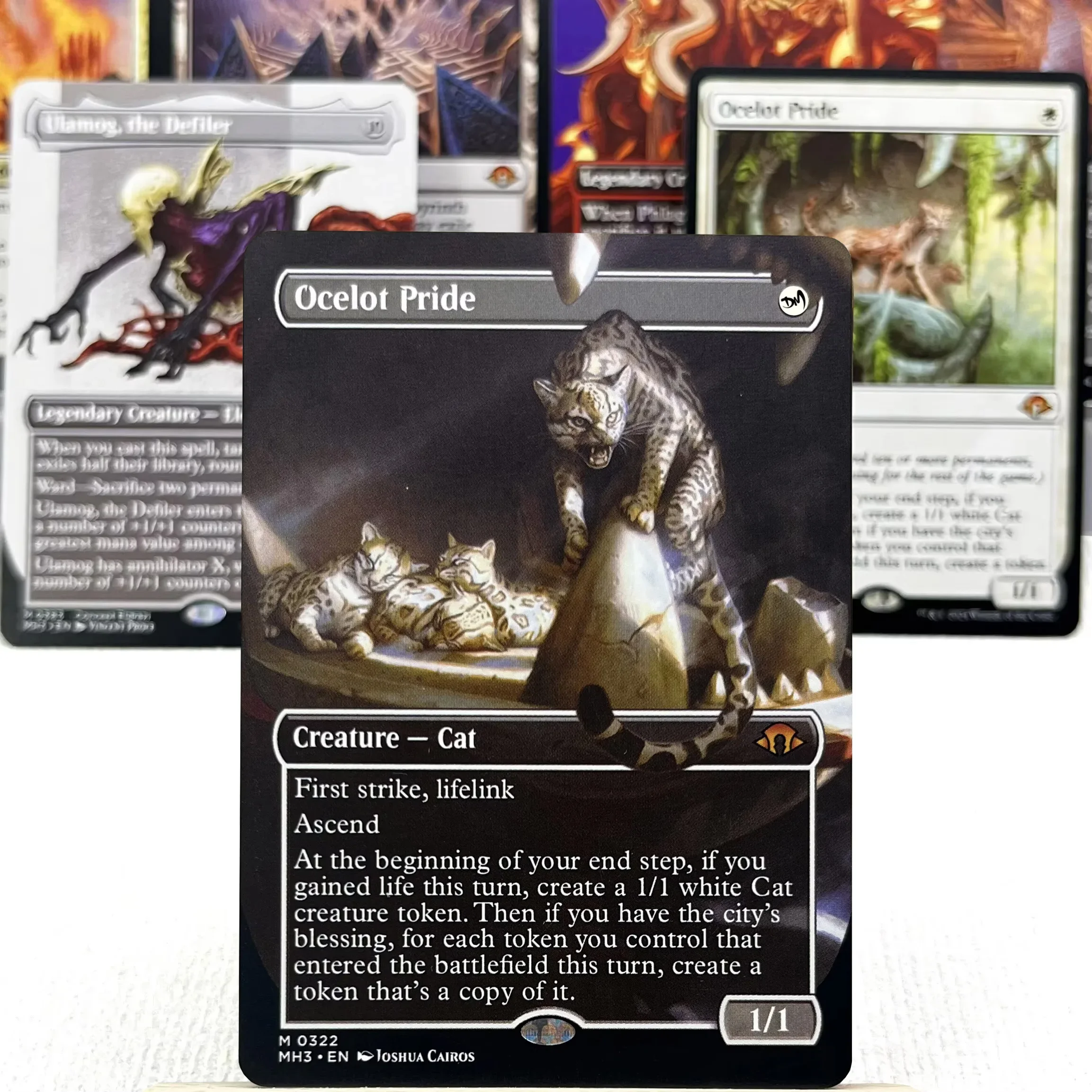 MH3 HOLO10 01 Tcg cards German Magical Ocelot Pride Ulamog, the Defiler Emrakul, the World the Anew gather
MH3 HOLO10 01 Tcg cards German Magical Ocelot Pride Ulamog, the Defiler Emrakul, the World the Anew gather
