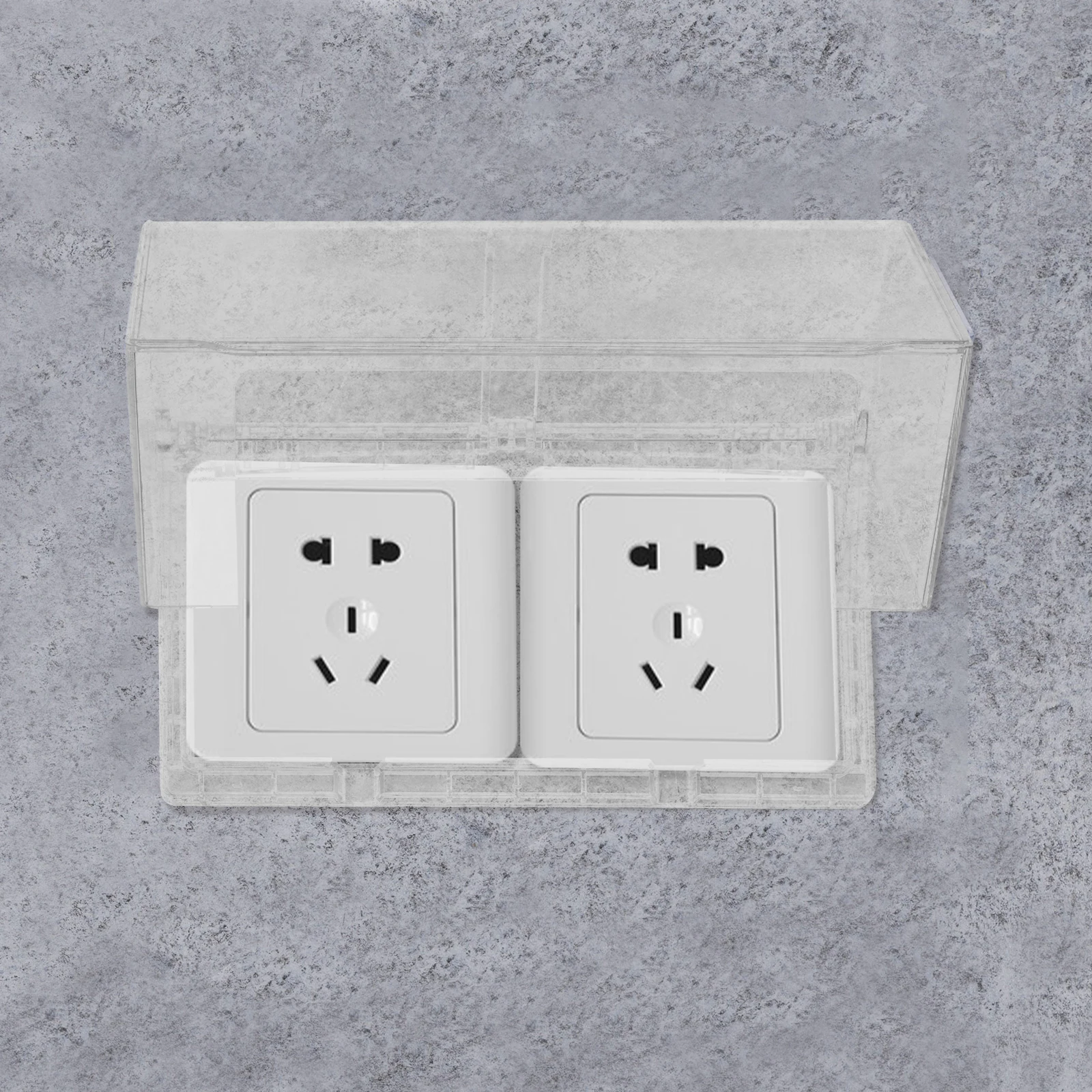 Waterproof Socket Protective Cover for Outdoor Receptacle Adhesive Plastic Outlet outside Electrical Box
Waterproof Socket Protective Cover for Outdoor Receptacle Adhesive Plastic Outlet outside Electrical Box