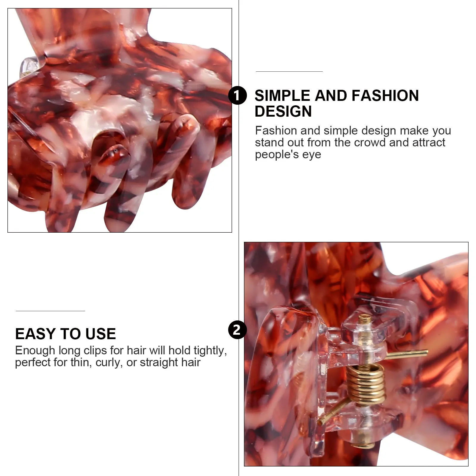 3Pcs Retro Hair Clips Set Pin Plastic Jaw Clip Ponytail Holder for Thin Hair Ponytail Clips Jaw Clip
3Pcs Retro Hair Clips Set Pin Plastic Jaw Clip Ponytail Holder for Thin Hair Ponytail Clips Jaw Clip