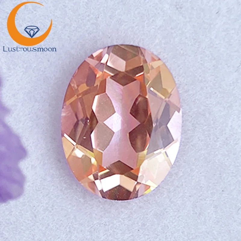 Sunset Orange Lab Grown Sapphire Loose Gems Color Stone Oval Cut Top Quality AGL Certificate Material for Jewelry Making DIY
Sunset Orange Lab Grown Sapphire Loose Gems Color Stone Oval Cut Top Quality AGL Certificate Material for Jewelry Making DIY