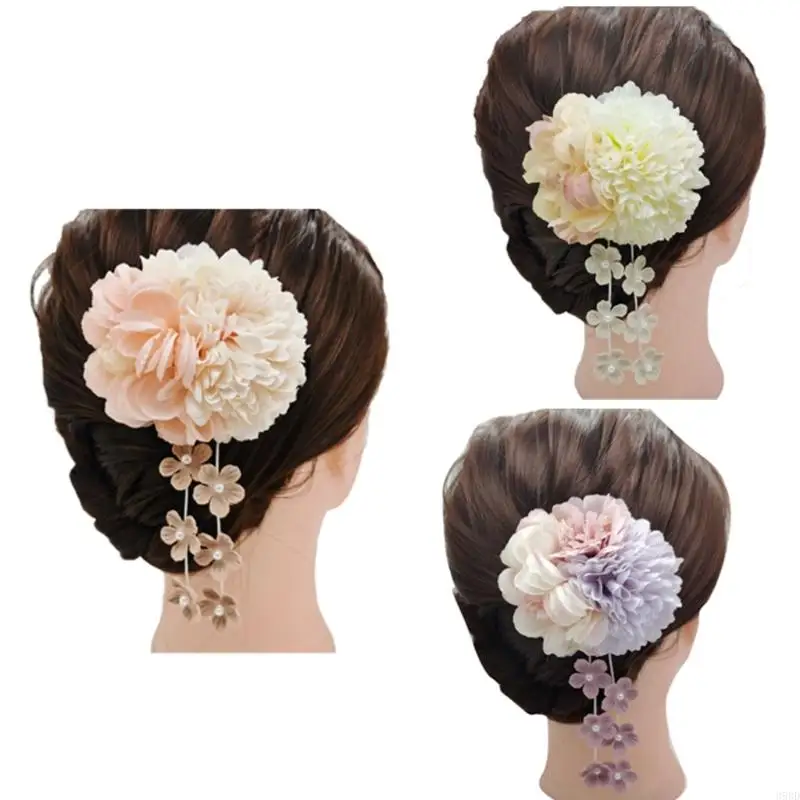 652F Hydrangea Flower Hair Clip Chinese Dangling Flower Hairpin Barrettes NonSlip Chopsticks Hair Pin for Hair Styling
652F Hydrangea Flower Hair Clip Chinese Dangling Flower Hairpin Barrettes NonSlip Chopsticks Hair Pin for Hair Styling