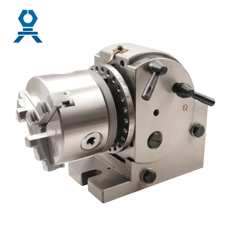 CNC Machine Tools BS0 BS1 Semi universal dividing heads With 3 Jaw Chuck
CNC Machine Tools BS0 BS1 Semi universal dividing heads With 3 Jaw Chuck
