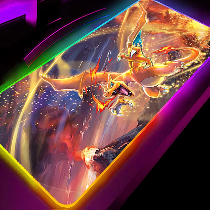 Hot Mouse Pad LED PC Computer Desk Mat RGB Keyboard Carpet P-Pikachus anime Accessories Gaming C-Charizards Mousepad Backlight
Hot Mouse Pad LED PC Computer Desk Mat RGB Keyboard Carpet P-Pikachus anime Accessories Gaming C-Charizards Mousepad Backlight