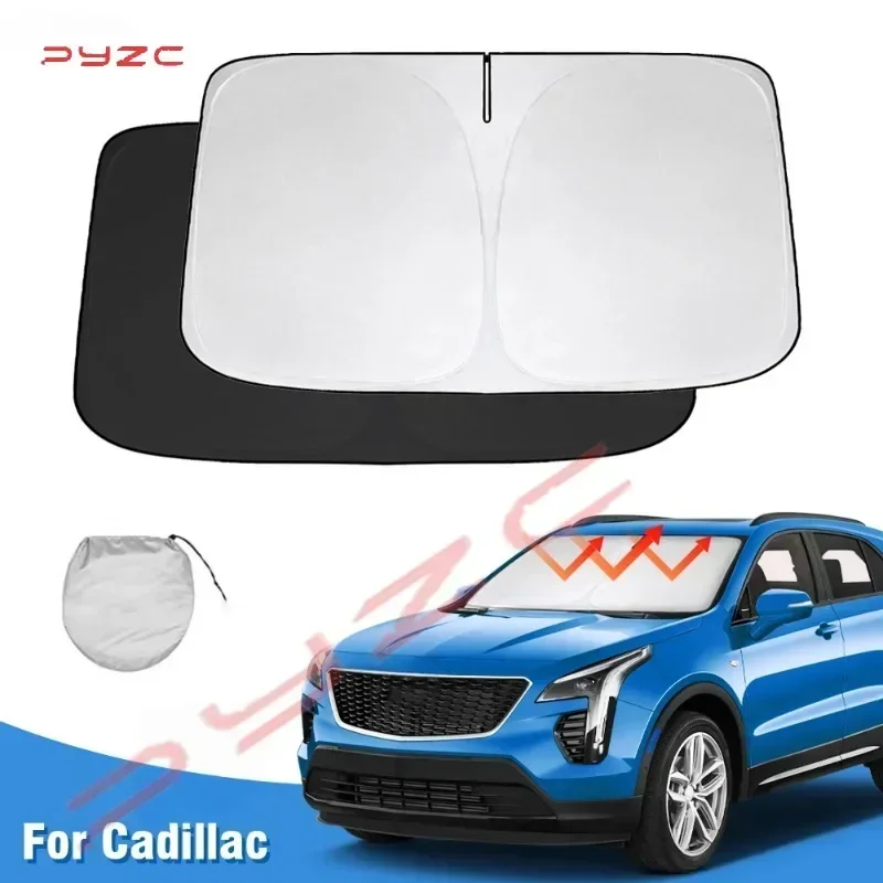 Car Windshield Sun Shade for Cadillac XT4 2019 2020 2021 2022 2023 Sunshade Window Sun Visor Protector Foldable Blocks UV Rays
Car Windshield Sun Shade for Cadillac XT4 2019 2020 2021 2022 2023 Sunshade Window Sun Visor Protector Foldable Blocks UV Rays