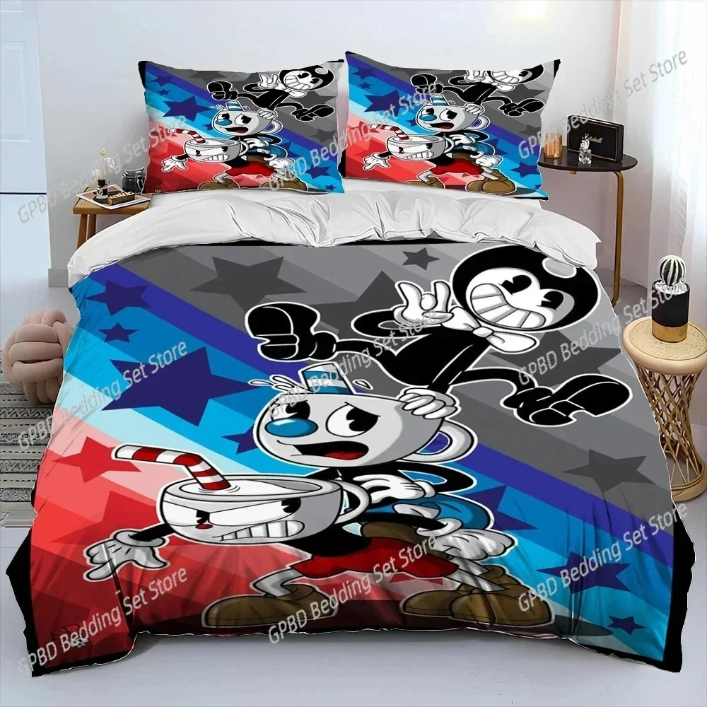 Luxury 2025 New 3D Print Cuphead And Mugman,Game Gamer Bedding Set,Duvet Cover Bed Set Quilt Cover Pillowcase,King Queen
Luxury 2025 New 3D Print Cuphead And Mugman,Game Gamer Bedding Set,Duvet Cover Bed Set Quilt Cover Pillowcase,King Queen