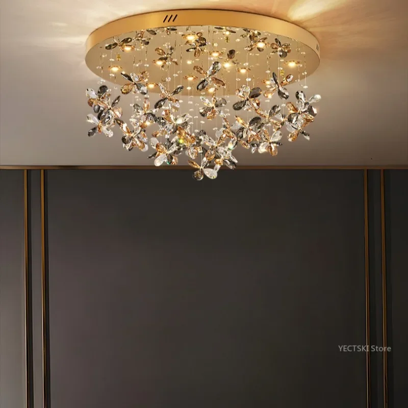 GHJUYIOL Simple ceiling light, living room light, hall branch crystal chandelier, bedroom light, high-end pendant light
GHJUYIOL Simple ceiling light, living room light, hall branch crystal chandelier, bedroom light, high-end pendant light