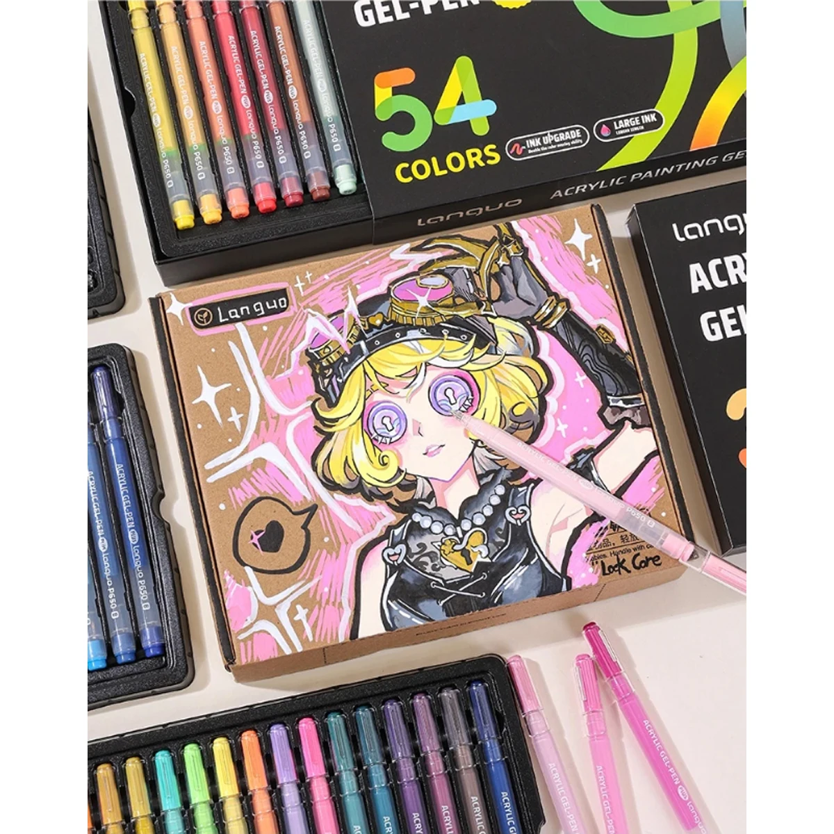 Double-ended smooth marker pen, stimulate creativity, Halloween handmade Christmas gift art toy painting 
Double-ended smooth marker pen, stimulate creativity, Halloween handmade Christmas gift art toy painting