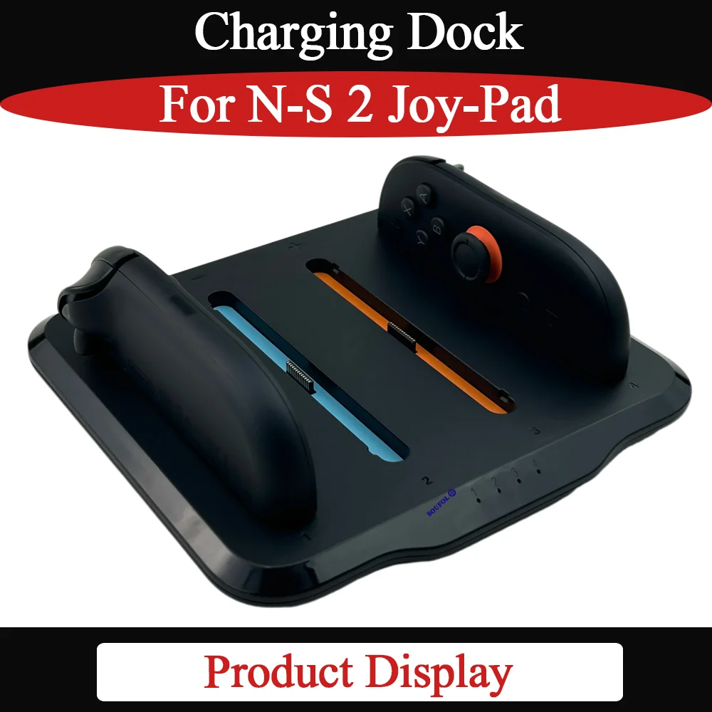 Новая зарядная док-станция для Joy-Con Switch 2 с кабелем Type-C и индикатором зарядки, подставка для зарядки до 4 контроллеров
Новая зарядная док-станция для Joy-Con Switch 2 с кабелем Type-C и индикатором зарядки, подставка для зарядки до 4 контроллеров