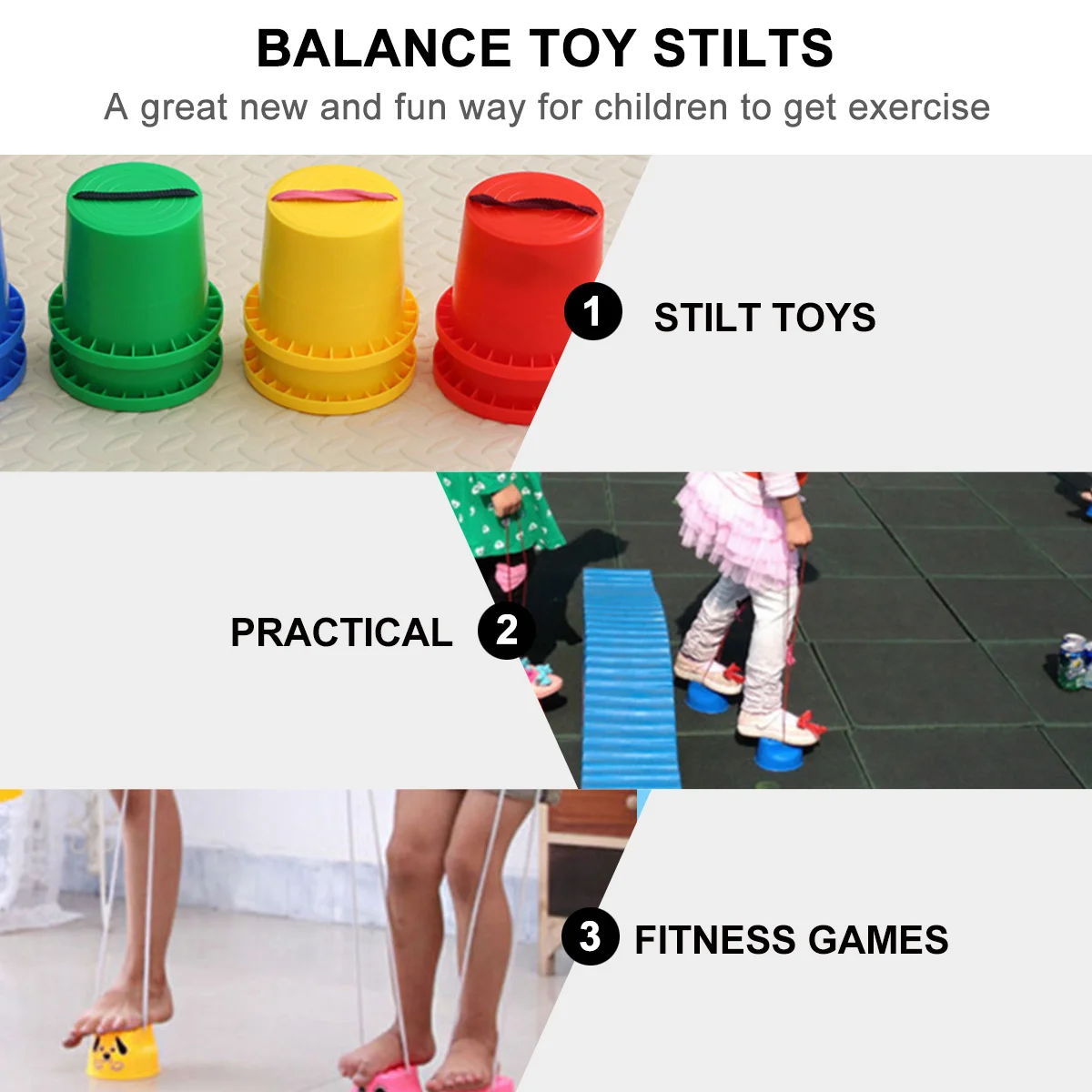 4pcs Kids Sports Stilts Outdoor Balance Training Durable Support Rope Playground Garden Activity Sensory Training Equipment
4pcs Kids Sports Stilts Outdoor Balance Training Durable Support Rope Playground Garden Activity Sensory Training Equipment
