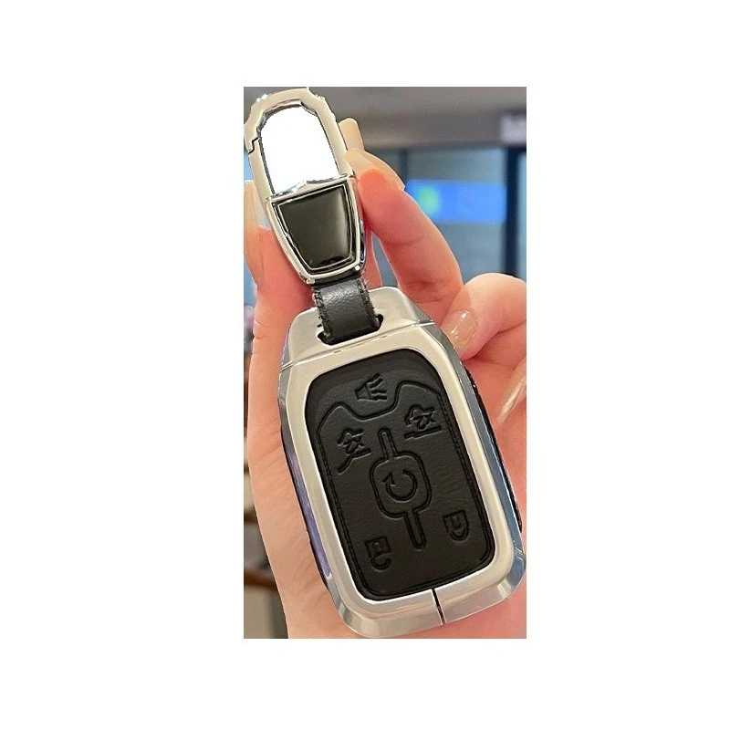 Premium Zinc Alloy Key Cover Case for Chevrolet Suburban - Protective Shell Key Bag Chain
Premium Zinc Alloy Key Cover Case for Chevrolet Suburban - Protective Shell Key Bag Chain