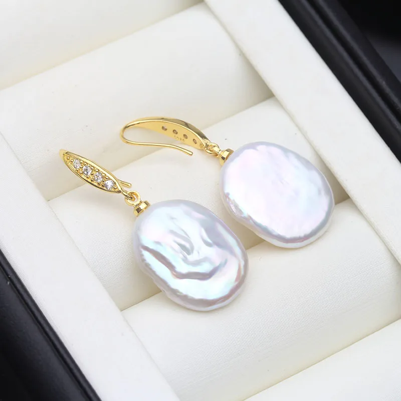 Real Big Natural Baroque Pearl Earring For Women,Boho Gold Plated Freshwater Pearl Earring Wife Girls Birthday Gift White Purple
Real Big Natural Baroque Pearl Earring For Women,Boho Gold Plated Freshwater Pearl Earring Wife Girls Birthday Gift White Purple
