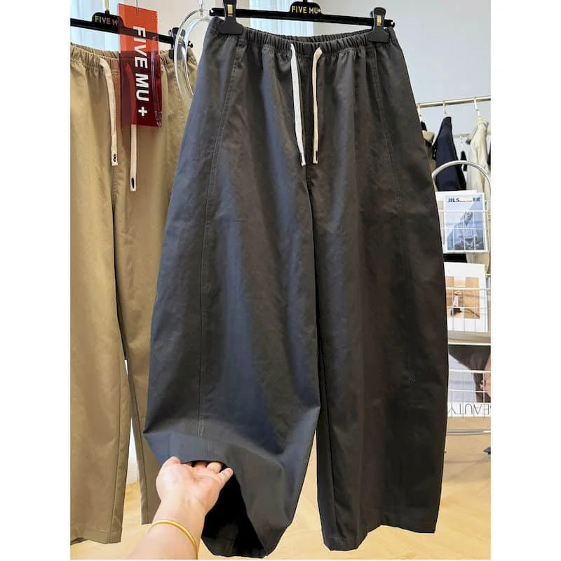Wide Leg Pants for Streetwear Women Spring Summer Workwear Korean Fashion Vintage Elastic Waisted Trousers Casual Baggy Pants
Wide Leg Pants for Streetwear Women Spring Summer Workwear Korean Fashion Vintage Elastic Waisted Trousers Casual Baggy Pants