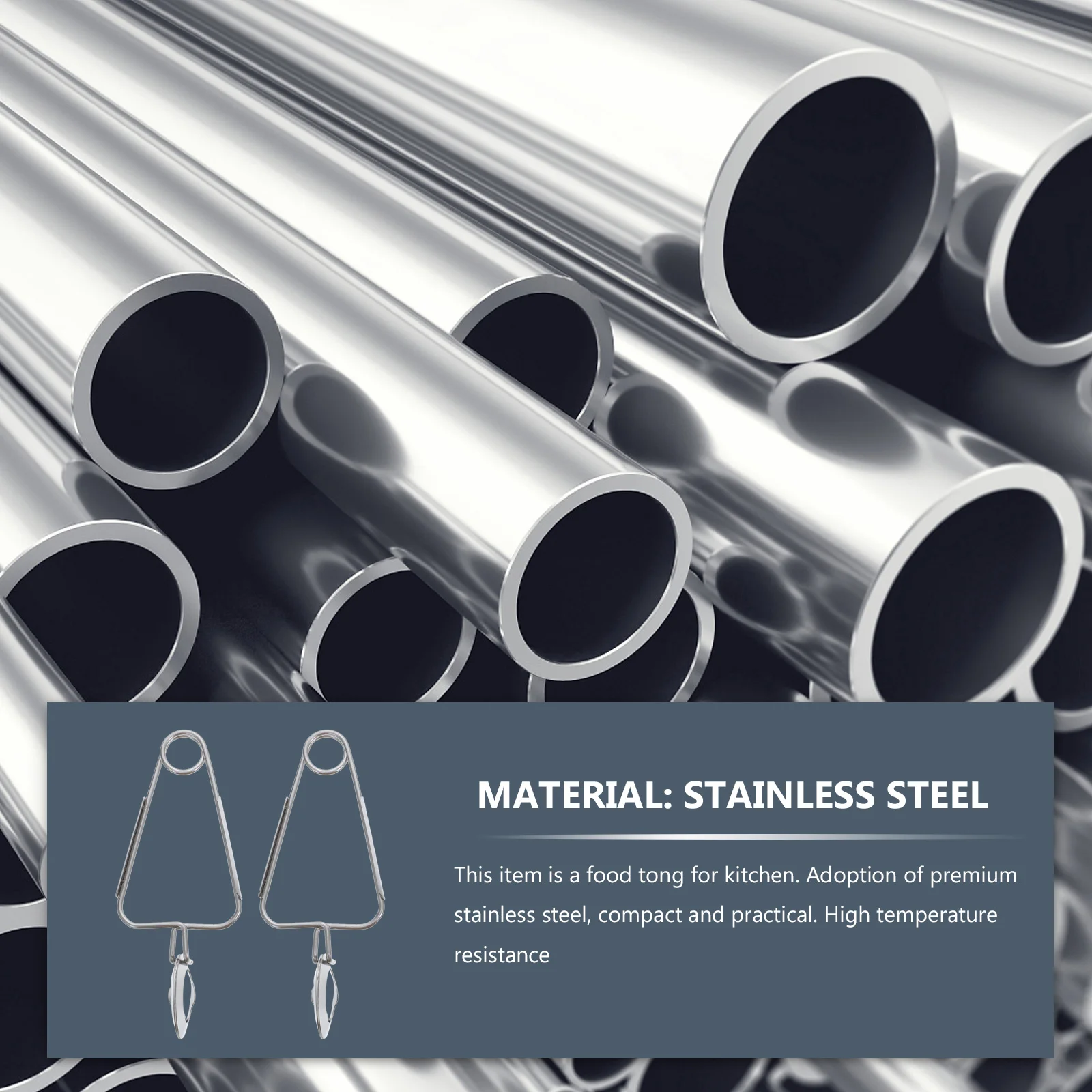 Stainless Steel Snail Tongs 2Pcs Escargot Serving Clips Kitchen Food Clip Baking Pan Tool Tableware Utensil Set
Stainless Steel Snail Tongs 2Pcs Escargot Serving Clips Kitchen Food Clip Baking Pan Tool Tableware Utensil Set