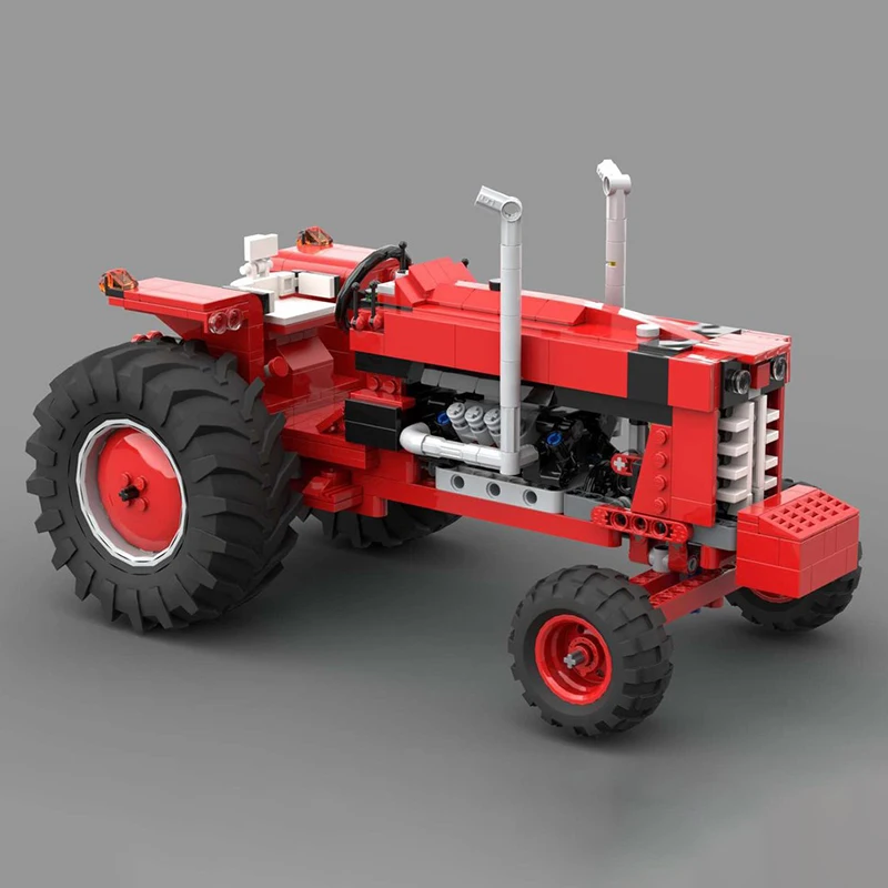 НОВЫЙ 749 шт. Moc Farm International Harvester, модель трактора с прицепом, творческие идеи «сделай сам», детские игрушки, подарок на день рождения, технологические блоки
НОВЫЙ 749 шт. Moc Farm International Harvester, модель трактора с прицепом, творческие идеи «сделай сам», детские игрушки, подарок на день рождения, технологические блоки