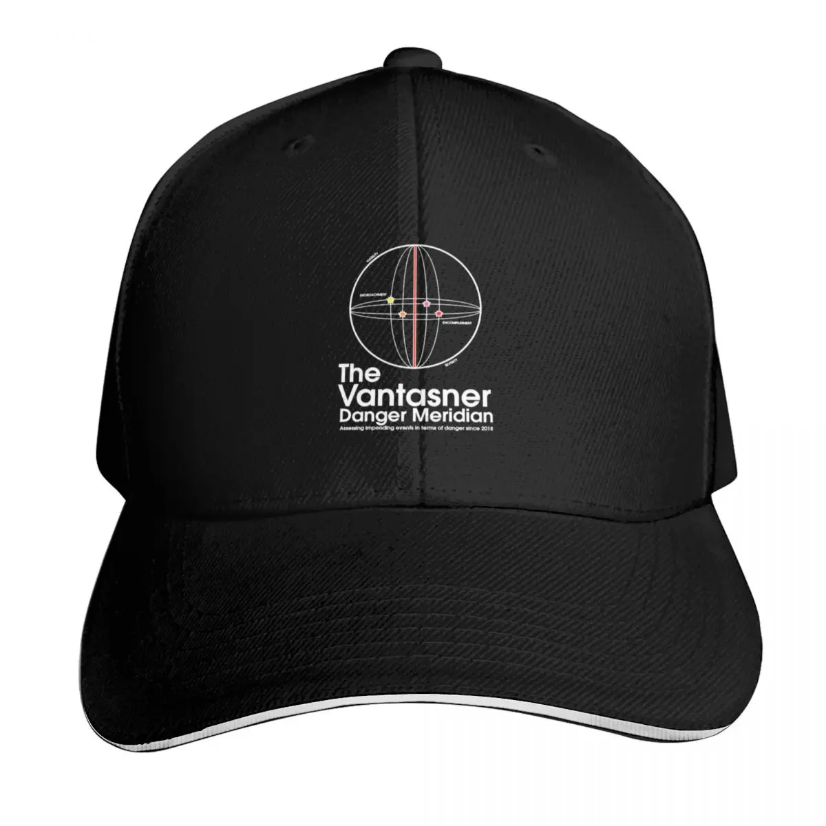 The Vantasner Danger Meridian Dark T-Shirt Baseball Cap black hats for men designer cap fishing hat Elegant Women's Hats Men's
The Vantasner Danger Meridian Dark T-Shirt Baseball Cap black hats for men designer cap fishing hat Elegant Women's Hats Men's