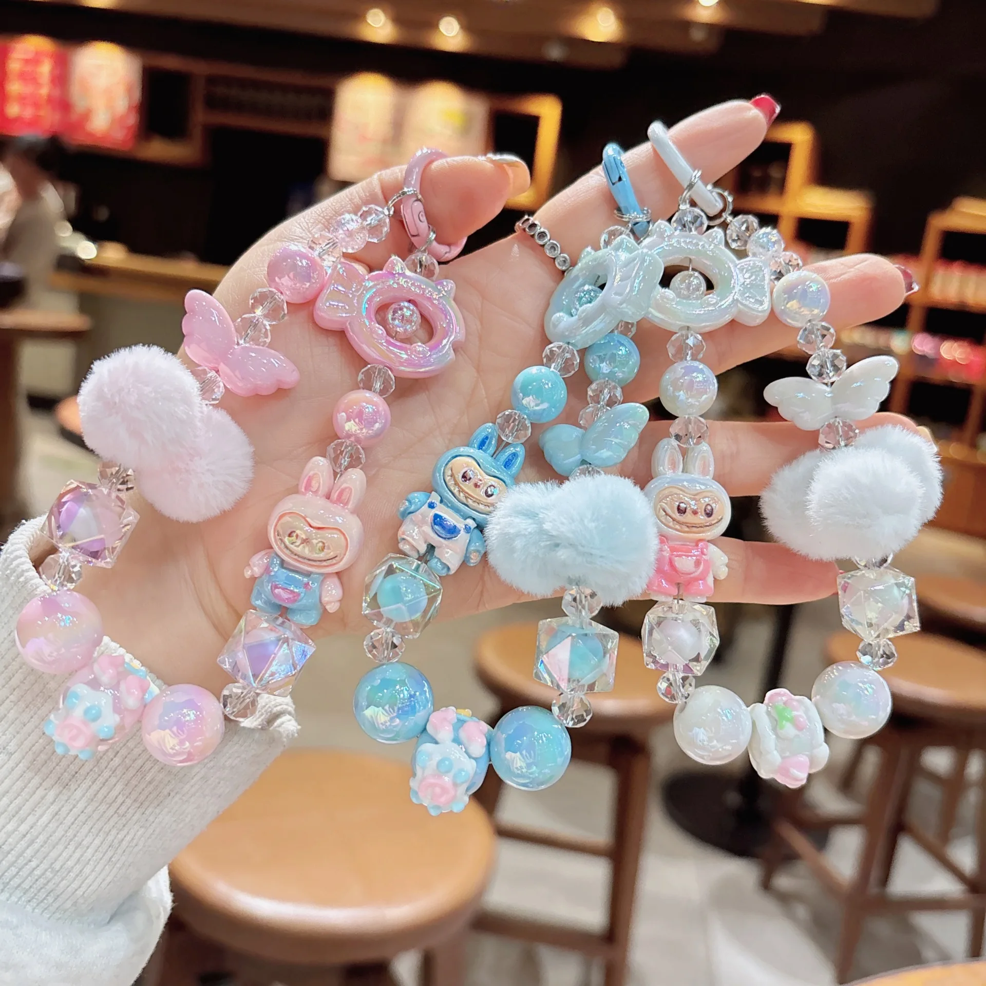 New Labubu keychain kawaii cell phone chain girl cartoon lanyard bag charm gift car keychain ornament pendant children's day gif
New Labubu keychain kawaii cell phone chain girl cartoon lanyard bag charm gift car keychain ornament pendant children's day gif