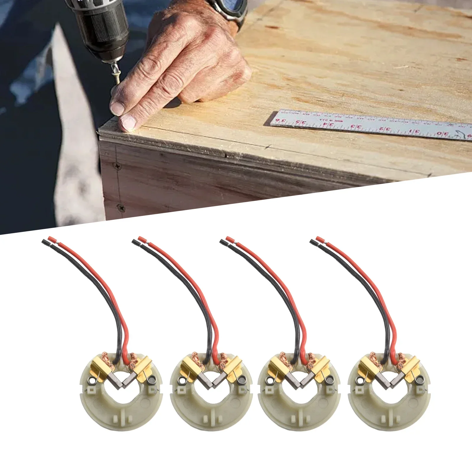 Motor Accessory Carbon Brush Holders 44mm 4pcs High Quality Material Long Service Life Practical To Use Durable
Motor Accessory Carbon Brush Holders 44mm 4pcs High Quality Material Long Service Life Practical To Use Durable