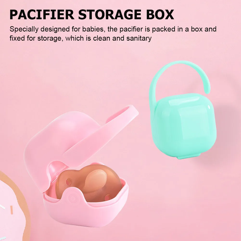 2Pcs Pacifier Storage Portable Soother Case Protective Infant Travel Household Carrying Container Portable Pacifier Box
2Pcs Pacifier Storage Portable Soother Case Protective Infant Travel Household Carrying Container Portable Pacifier Box
