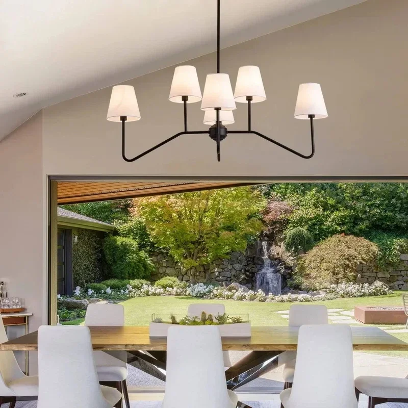 Simple Living American Wrought Iron Chandelier Room Personality Creative Industrial Style Chandelier Decorative Lighting Ceiling
Simple Living American Wrought Iron Chandelier Room Personality Creative Industrial Style Chandelier Decorative Lighting Ceiling