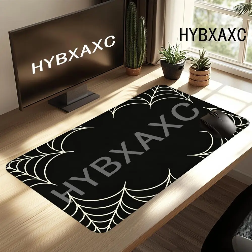 HYBXAXC Black Spider Web Mouse Pad Non-slip Large Desk Mat for Gaming Office Laptop Keyboard Decoration
HYBXAXC Black Spider Web Mouse Pad Non-slip Large Desk Mat for Gaming Office Laptop Keyboard Decoration