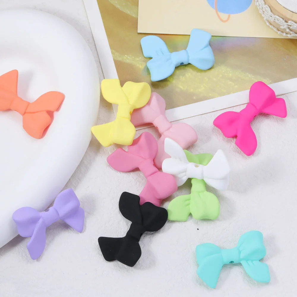 Cordial Design 200Pcs 24*33MM DIY Beads Making/Matte Effect/Hand Made/Jewelry Findings & Components/Bow Shape/Resin #18610
Cordial Design 200Pcs 24*33MM DIY Beads Making/Matte Effect/Hand Made/Jewelry Findings & Components/Bow Shape/Resin #18610