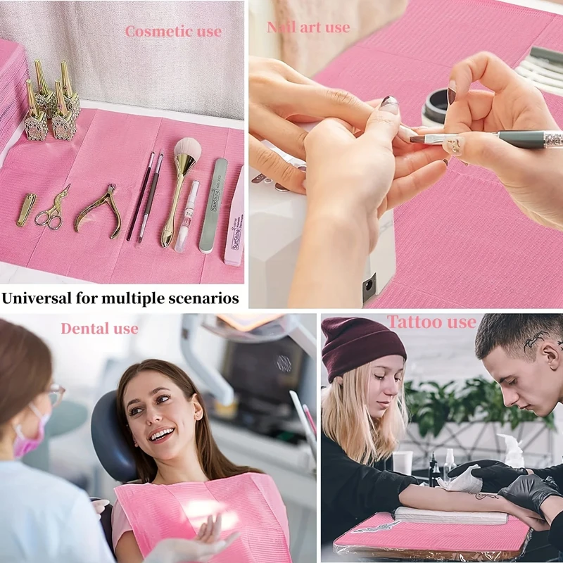 125 шт. одноразовых водонепроницаемых гигиенических подкладок для тату-стола, стоматологических накладок, бумажных скатертей для тату и маникюра, складной бумажный материал для нейл-арта
125 шт. одноразовых водонепроницаемых гигиенических подкладок для тату-стола, стоматологических накладок, бумажных скатертей для тату и маникюра, складной бумажный материал для нейл-арта