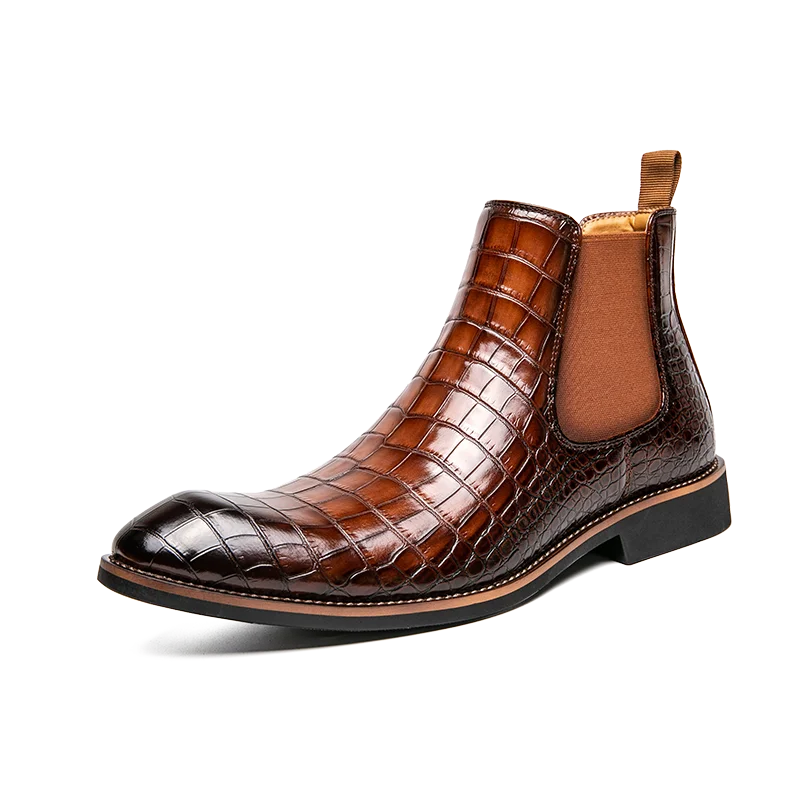 European Station Fashion Chelsea Boots Men's Boots Pointed Casual Fashion PU Leather Shoes Black Brown Size 38-45 Men's Boots
European Station Fashion Chelsea Boots Men's Boots Pointed Casual Fashion PU Leather Shoes Black Brown Size 38-45 Men's Boots