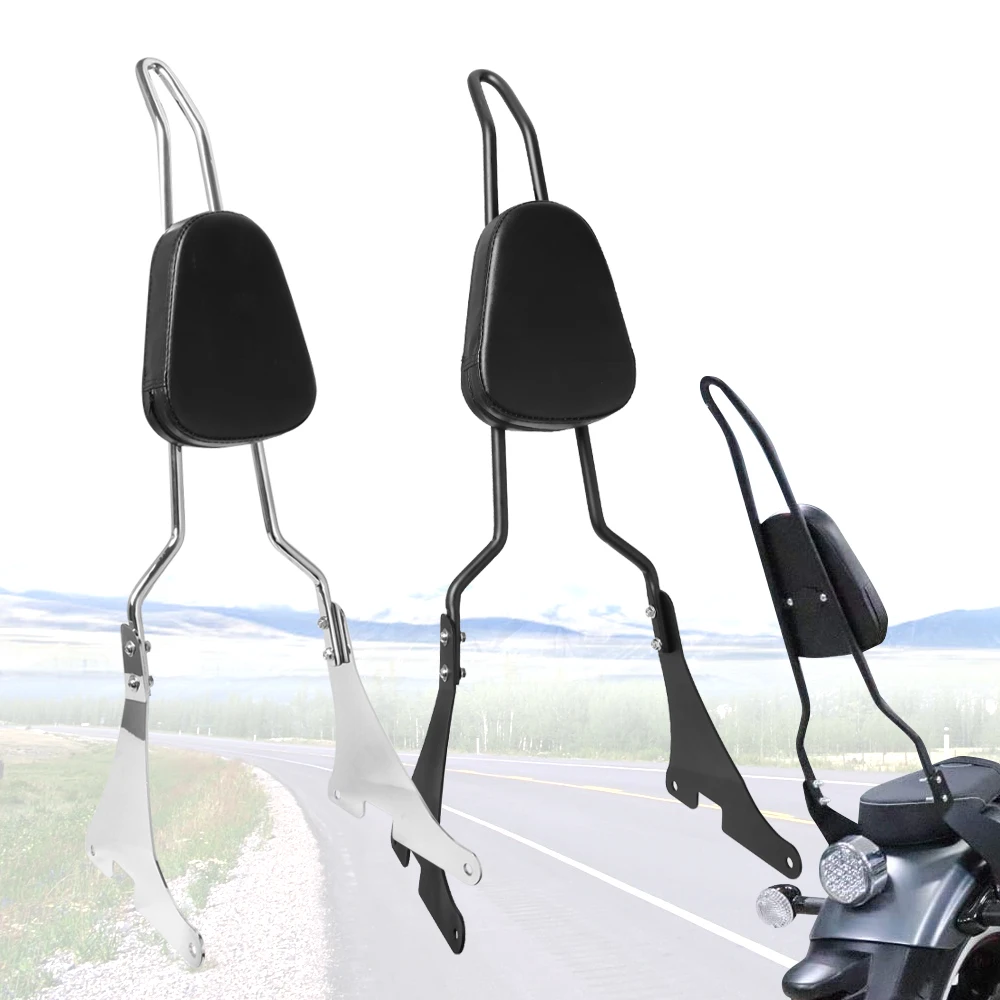 Detachable Sissy Bar Backrest With Cushion Pad Black For Harley Sportster XL 883 1200
Detachable Sissy Bar Backrest With Cushion Pad Black For Harley Sportster XL 883 1200