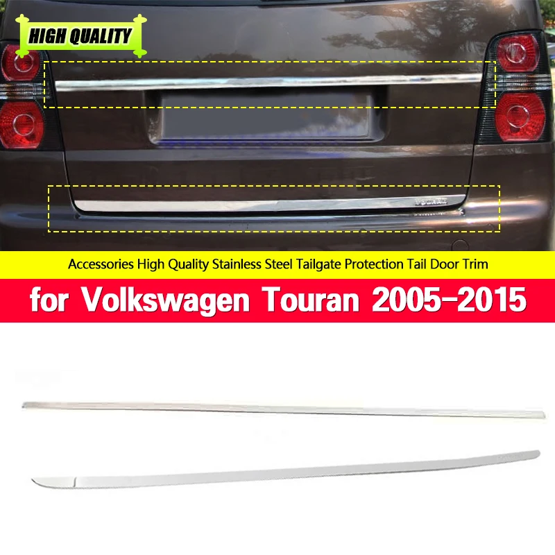 Tailgate Rear Door Bottom Cover Molding Trim Stainless Steel back door trim car Accessories for Volkswagen Touran 2005--2015
Tailgate Rear Door Bottom Cover Molding Trim Stainless Steel back door trim car Accessories for Volkswagen Touran 2005--2015