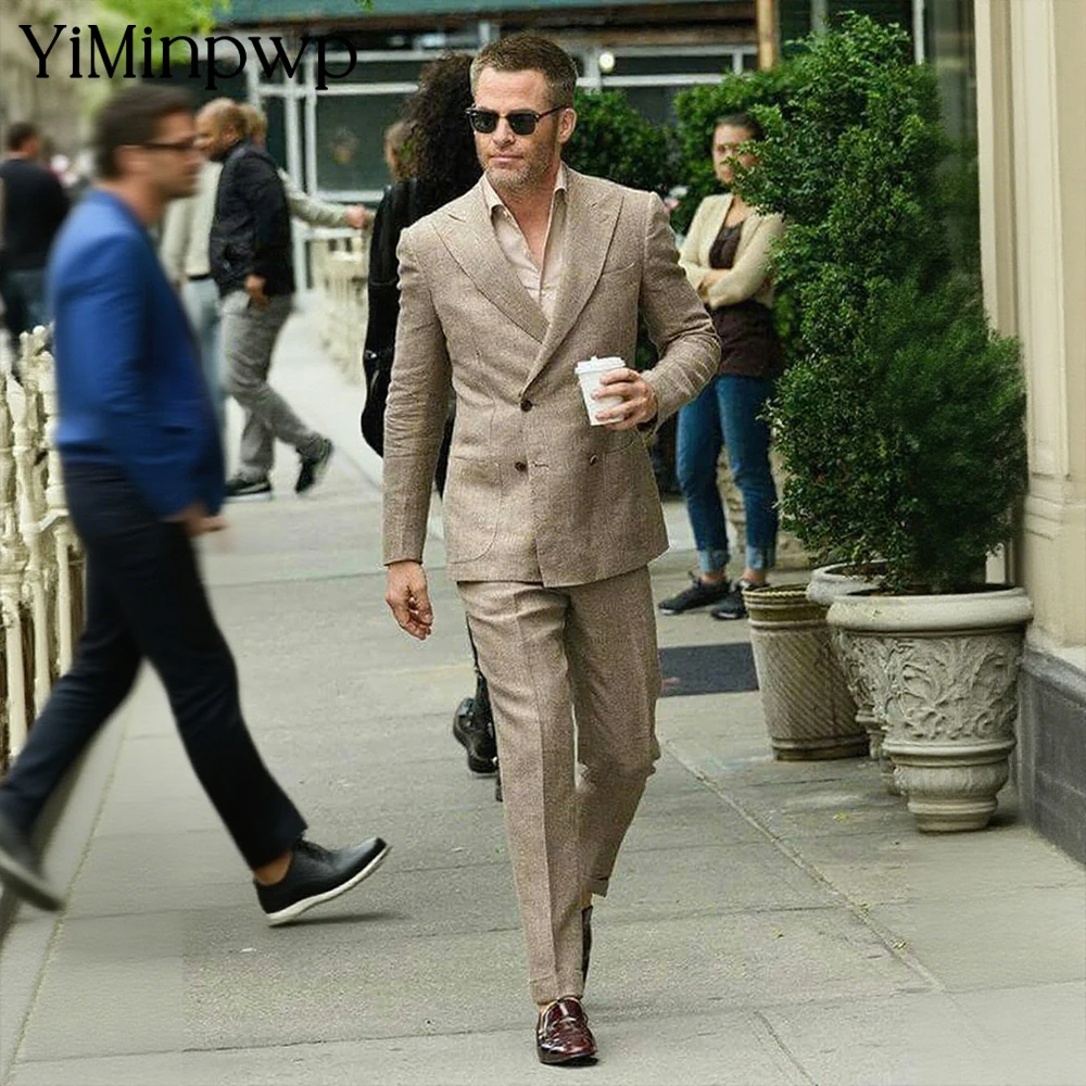 2025 New Men's suit for wedding 2 Pieces Formal Business Wedding Groom Blazer & Pants Smart Casual Celebrity Style bespoke suit
2025 New Men's suit for wedding 2 Pieces Formal Business Wedding Groom Blazer & Pants Smart Casual Celebrity Style bespoke suit
