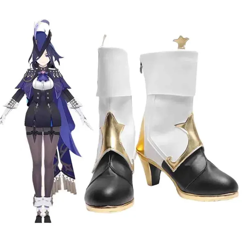 OP Game Genshin Impact Clorinde Cosplay Shoes Anime Cos Long Boots Halloween Party Role Play Costume Accessories for Men 96,;[69
OP Game Genshin Impact Clorinde Cosplay Shoes Anime Cos Long Boots Halloween Party Role Play Costume Accessories for Men 96,;[69