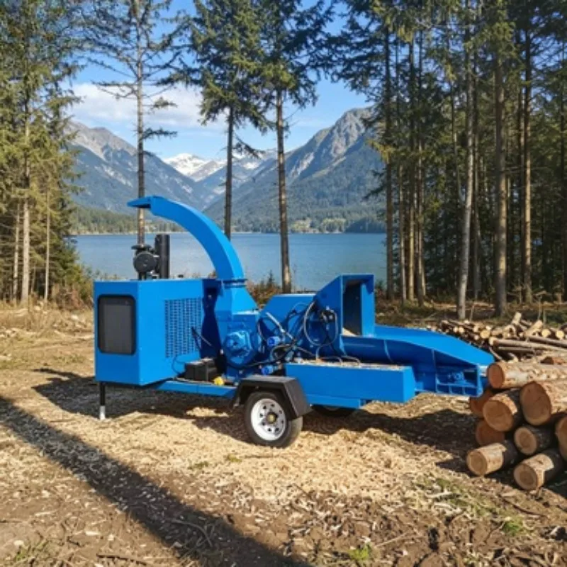 Customized Commercial Wood Chipper Shredder 6 Inch Capacity Diesel Engine Powered Forestry Log Branch Crusher with Movable Wheel
Customized Commercial Wood Chipper Shredder 6 Inch Capacity Diesel Engine Powered Forestry Log Branch Crusher with Movable Wheel