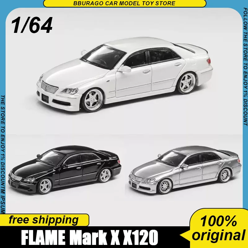 New Flame 1:64 Reiz Mark X X120 Low Stance Sport Sedan Alloy Car Pre Order Static Display Model For Classic Jdm Tuning Car Toys
New Flame 1:64 Reiz Mark X X120 Low Stance Sport Sedan Alloy Car Pre Order Static Display Model For Classic Jdm Tuning Car Toys