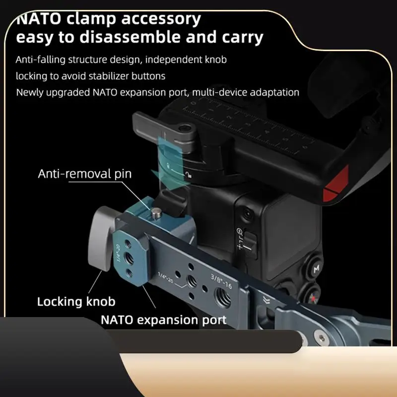 XILETU Camera Carrying Case For DJI RS3/Rs4pro/Mini Carrying Case Grip For Ruyi RS2/RSC2 Adjustable Angle Carrying Case-T44C
XILETU Camera Carrying Case For DJI RS3/Rs4pro/Mini Carrying Case Grip For Ruyi RS2/RSC2 Adjustable Angle Carrying Case-T44C