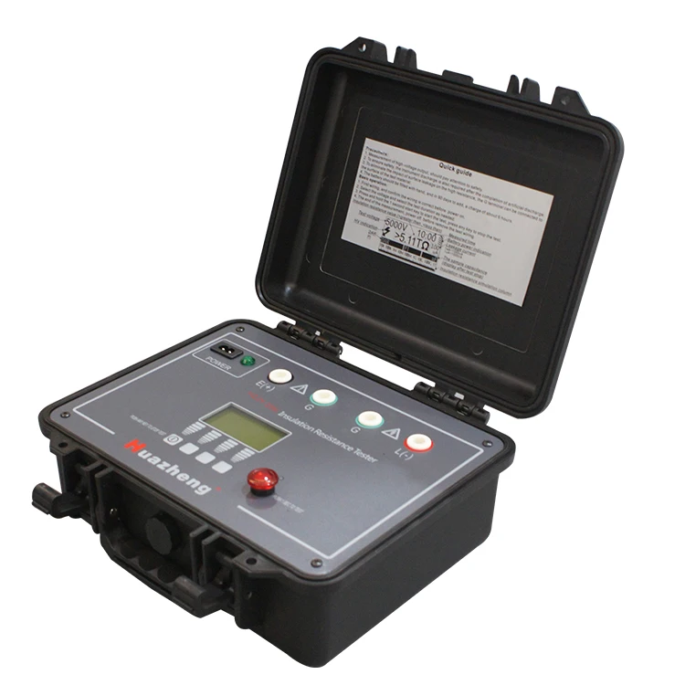 Huazheng Electric Digital 5T Ohm Insulation Tester 25kv Insulation Resistance Tester
Huazheng Electric Digital 5T Ohm Insulation Tester 25kv Insulation Resistance Tester