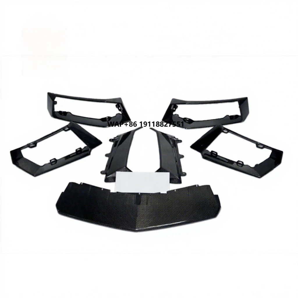 OEM Style Dry Carbon Fiber Front Bumper Lip Engine Hood Air Vents Trims LP700 Body Parts for Aventador
OEM Style Dry Carbon Fiber Front Bumper Lip Engine Hood Air Vents Trims LP700 Body Parts for Aventador