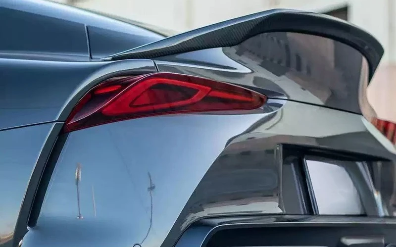 Applicable to: A90 A91 Toyota Supra Tail Carbon Fiber Bull Demon King Ding Wind Wing Modification Accessories
Applicable to: A90 A91 Toyota Supra Tail Carbon Fiber Bull Demon King Ding Wind Wing Modification Accessories