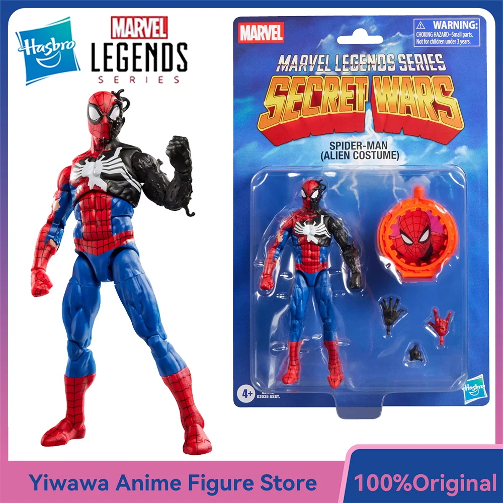 Original NEW Hasbro Marvel Legends Series Secret Wars Spider-Man (Alien Costume) 15cm Action Figure Model Cardback Toys
Original NEW Hasbro Marvel Legends Series Secret Wars Spider-Man (Alien Costume) 15cm Action Figure Model Cardback Toys