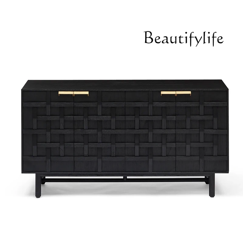 Nordic medieval solid wood dining side cabinet, dead wind, retro wind, medium height and short chest cabinet, storage cabinet
Nordic medieval solid wood dining side cabinet, dead wind, retro wind, medium height and short chest cabinet, storage cabinet