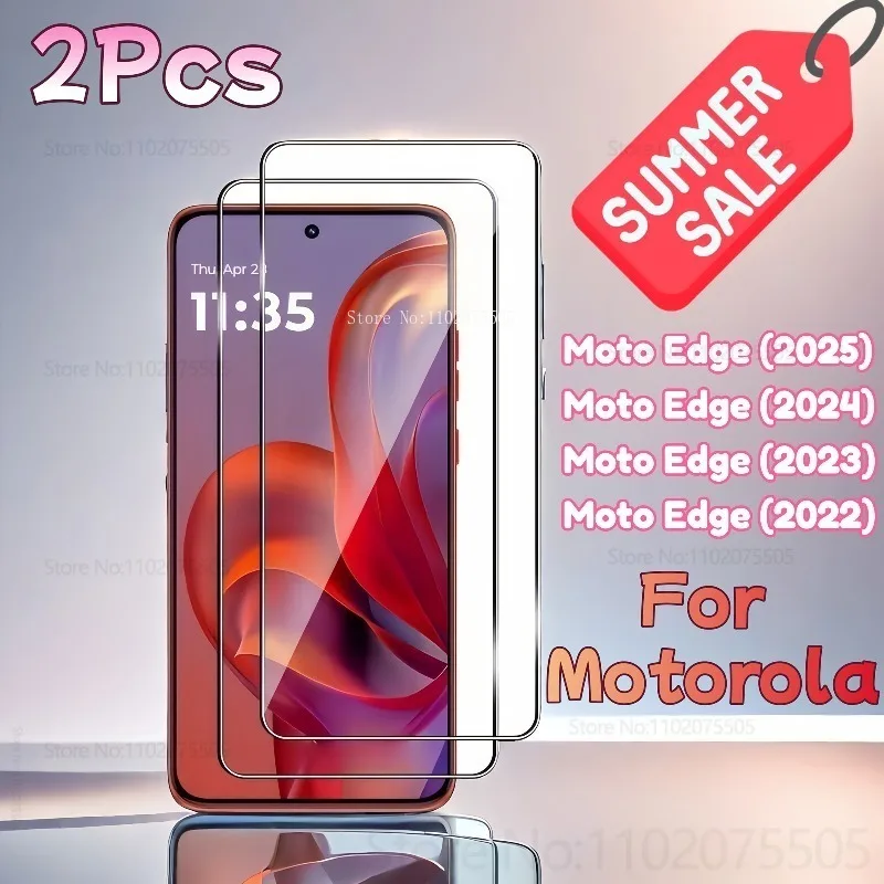 2Pack HD 9H Hardness Tempered Glass for Motorola Moto Edge (2025) (2024) Protectors Glass Edge (2023) Edge (2022) Oil-Resistant
2Pack HD 9H Hardness Tempered Glass for Motorola Moto Edge (2025) (2024) Protectors Glass Edge (2023) Edge (2022) Oil-Resistant