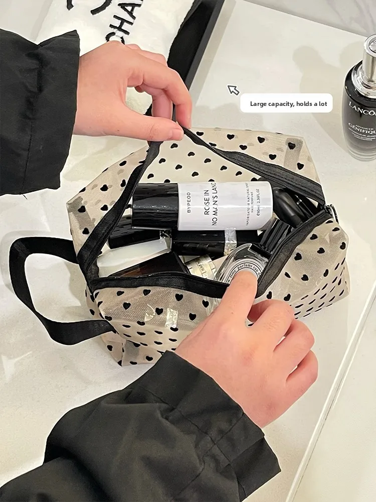 Large Capacity Portable Makeup Bag Travel Toiletry Bag Women's Skincare Product Storage Bag Convenient Carry-On Cosmetic Bag
Large Capacity Portable Makeup Bag Travel Toiletry Bag Women's Skincare Product Storage Bag Convenient Carry-On Cosmetic Bag