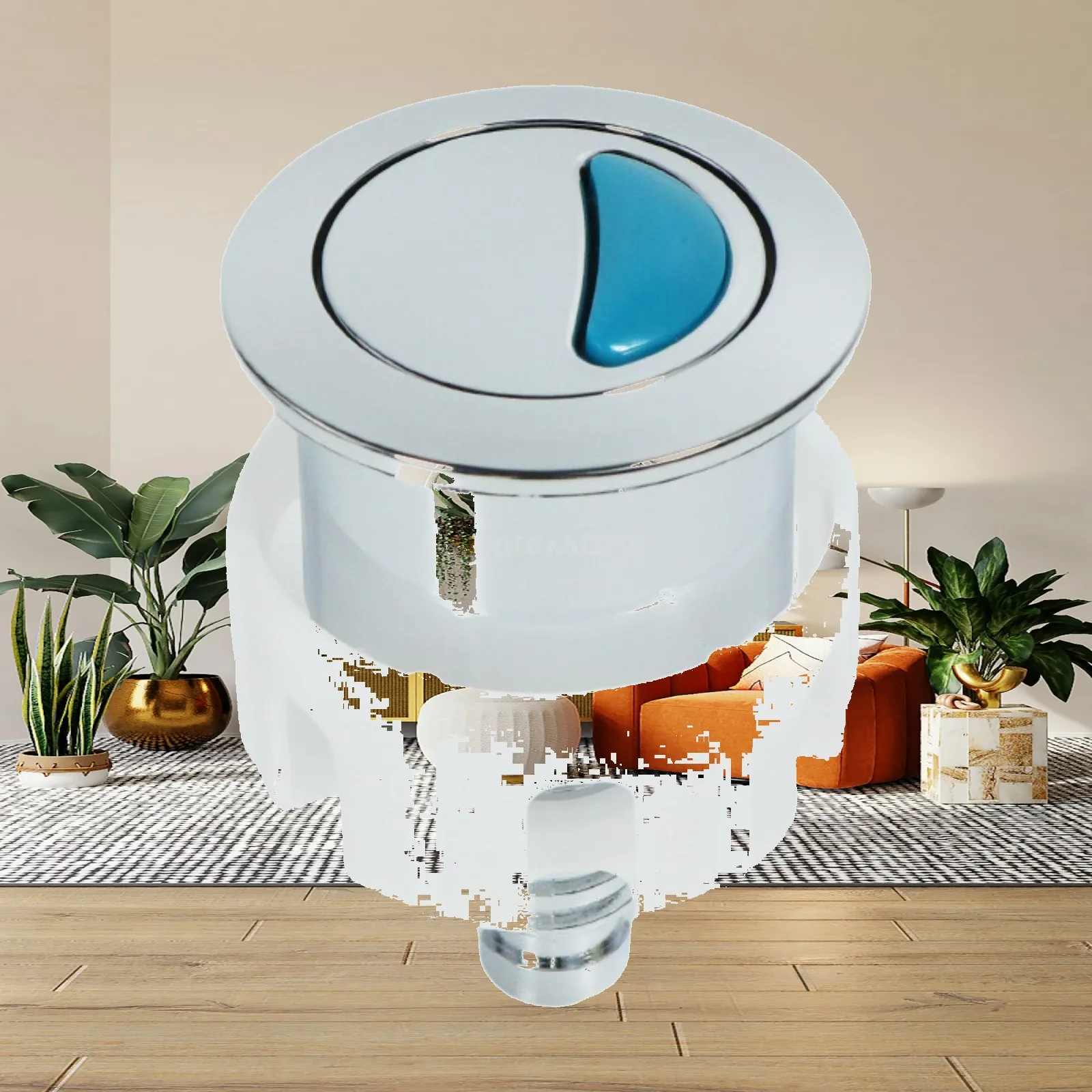 Toilet Flush Button Replacement Accessories Compact Two Flush Design Easy Install for Home Bathroom
Toilet Flush Button Replacement Accessories Compact Two Flush Design Easy Install for Home Bathroom