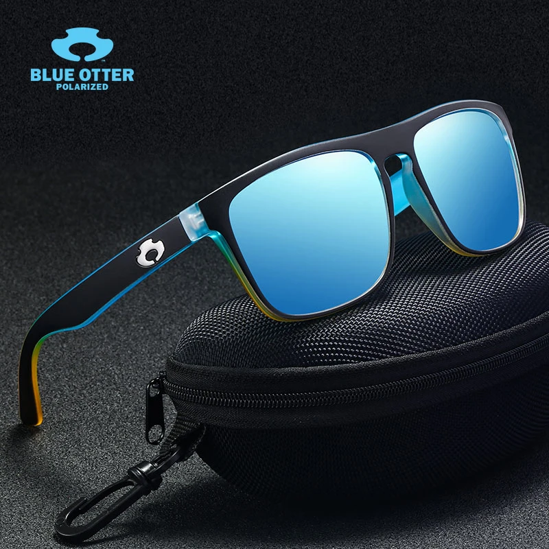 BLUE OTTER Square Men's Polarized Sunglasses Outdoors Lifestyle Coating Sun Glasses New Matching Colors With Box
BLUE OTTER Square Men's Polarized Sunglasses Outdoors Lifestyle Coating Sun Glasses New Matching Colors With Box