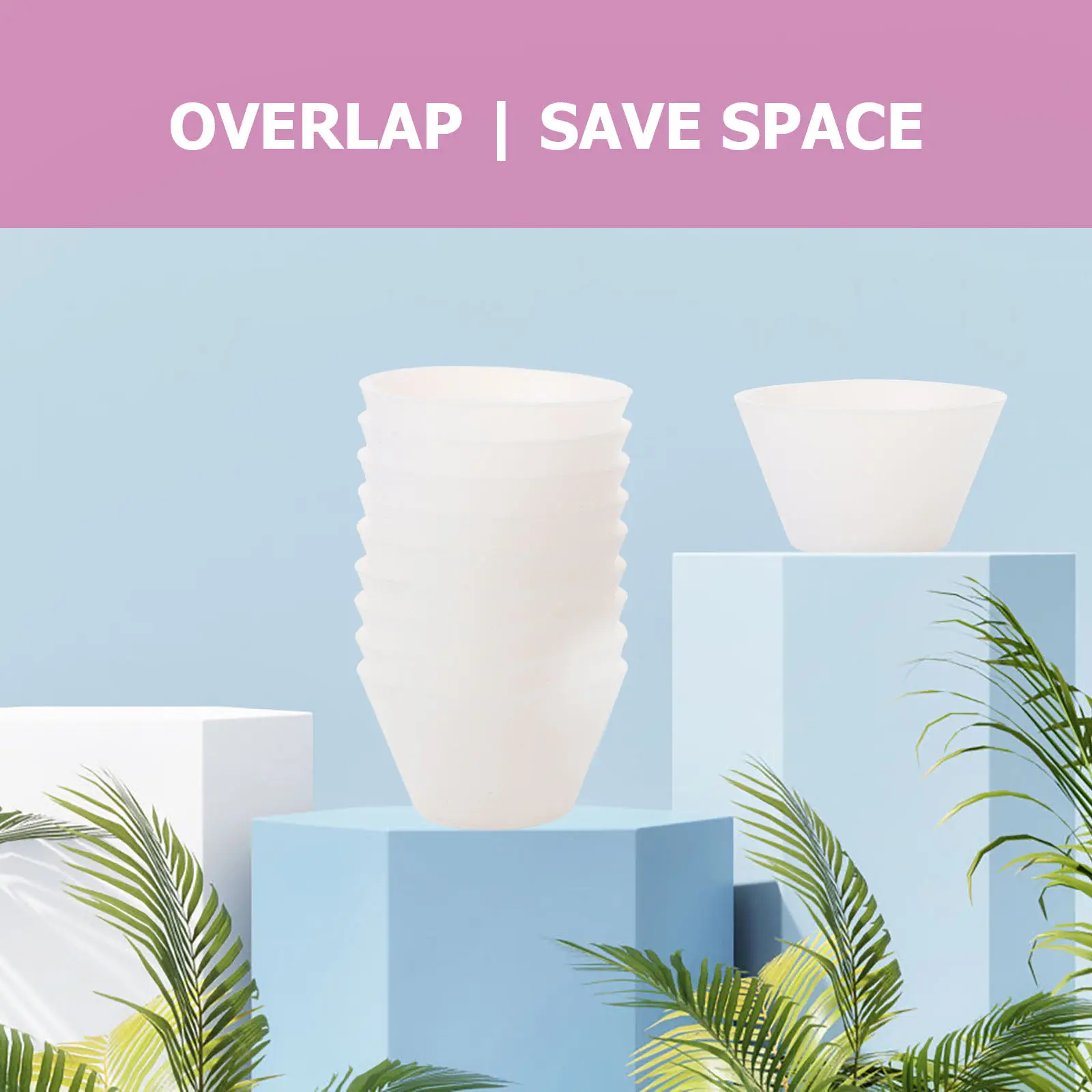10Pcs Epoxy Silicone Mixing Cups DIY Craft Tools Flexible Reusable Glue Mixing Device Silicone DIY Tool Epoxy Glue Making Device
10Pcs Epoxy Silicone Mixing Cups DIY Craft Tools Flexible Reusable Glue Mixing Device Silicone DIY Tool Epoxy Glue Making Device