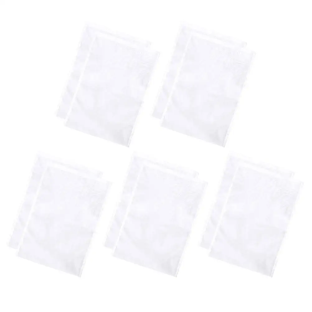 10 Pcs Filter Bag Nut Milk Reusable Cheesecloth Fine for Kitchen Nylon Bags Soy Mesh Extruder
10 Pcs Filter Bag Nut Milk Reusable Cheesecloth Fine for Kitchen Nylon Bags Soy Mesh Extruder