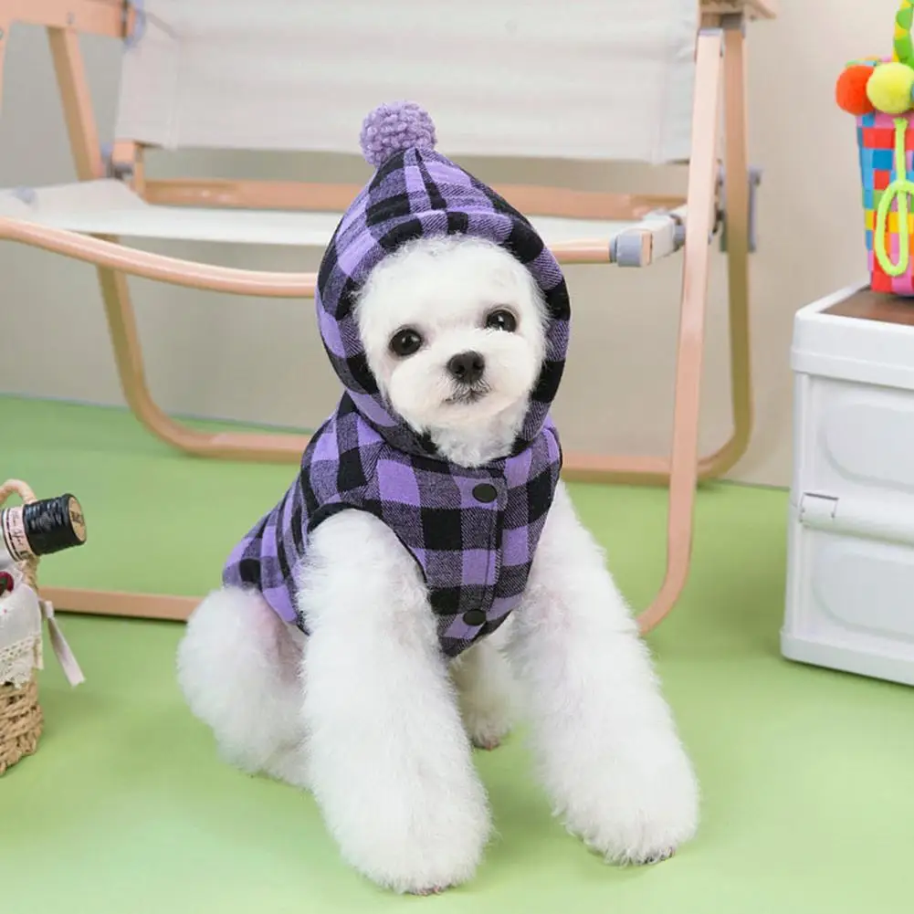 Парка для собак с двумя ногами, в клетку, для маленьких собак и кошек
Парка для собак с двумя ногами, в клетку, для маленьких собак и кошек