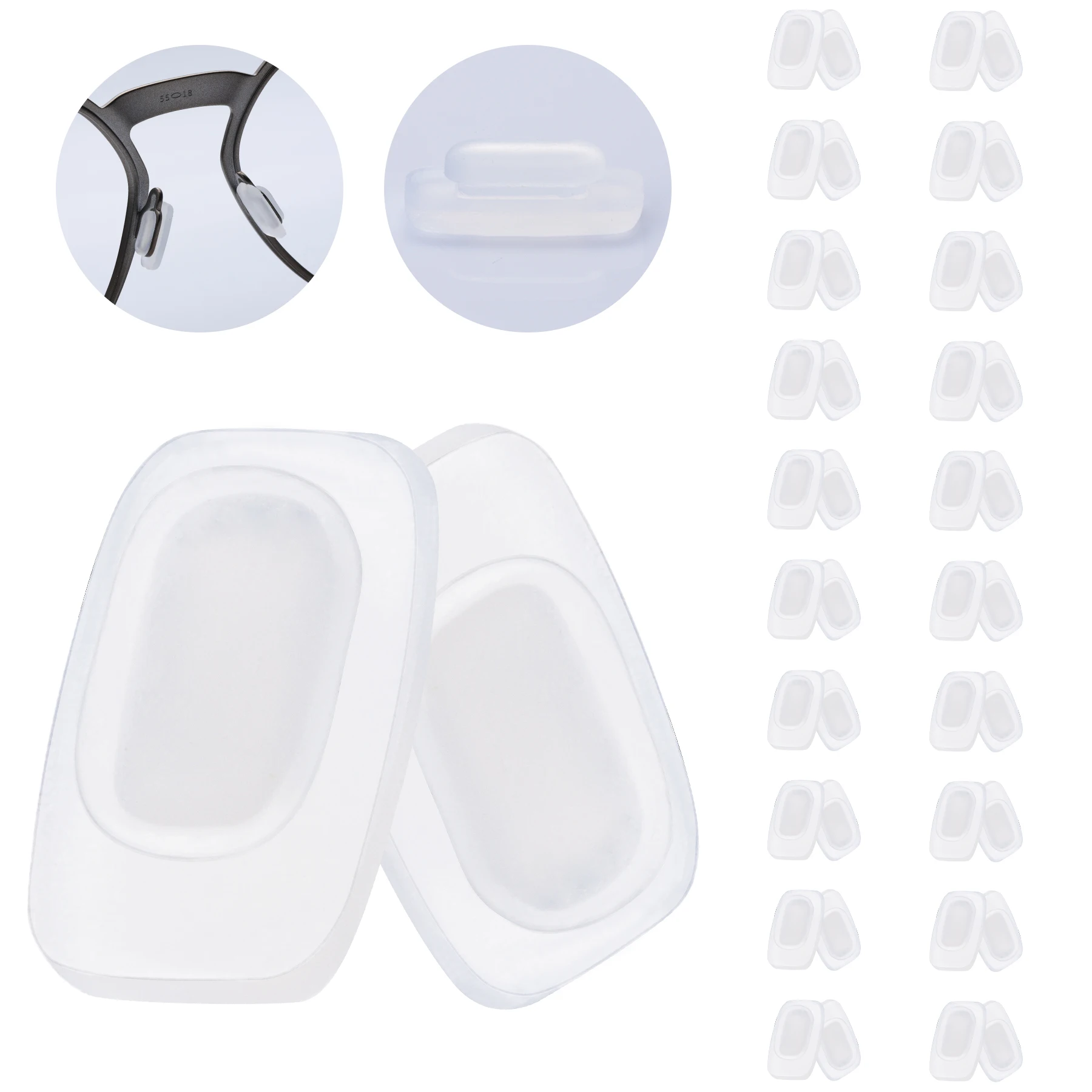 Glintbay 100% Precise-Fit Rubber Replacement Nose Pieces for-Costa Del Mar Wingman - Multiple Choices
Glintbay 100% Precise-Fit Rubber Replacement Nose Pieces for-Costa Del Mar Wingman - Multiple Choices