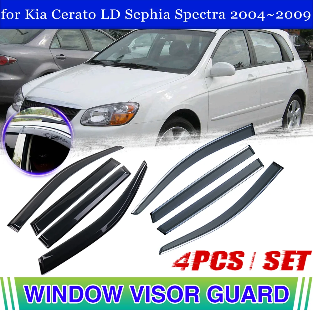 Оконный козырек для Kia Cerato LD Sephia Spectra Hatchback 2004 ~ 2009 2005 2006 2007 2008 Дверной вентиляционный тент Дождь Дымозащитная крышка Дефлекторы Аксессуары
Оконный козырек для Kia Cerato LD Sephia Spectra Hatchback 2004 ~ 2009 2005 2006 2007 2008 Дверной вентиляционный тент Дождь Дымозащитная крышка Дефлекторы Аксессуары