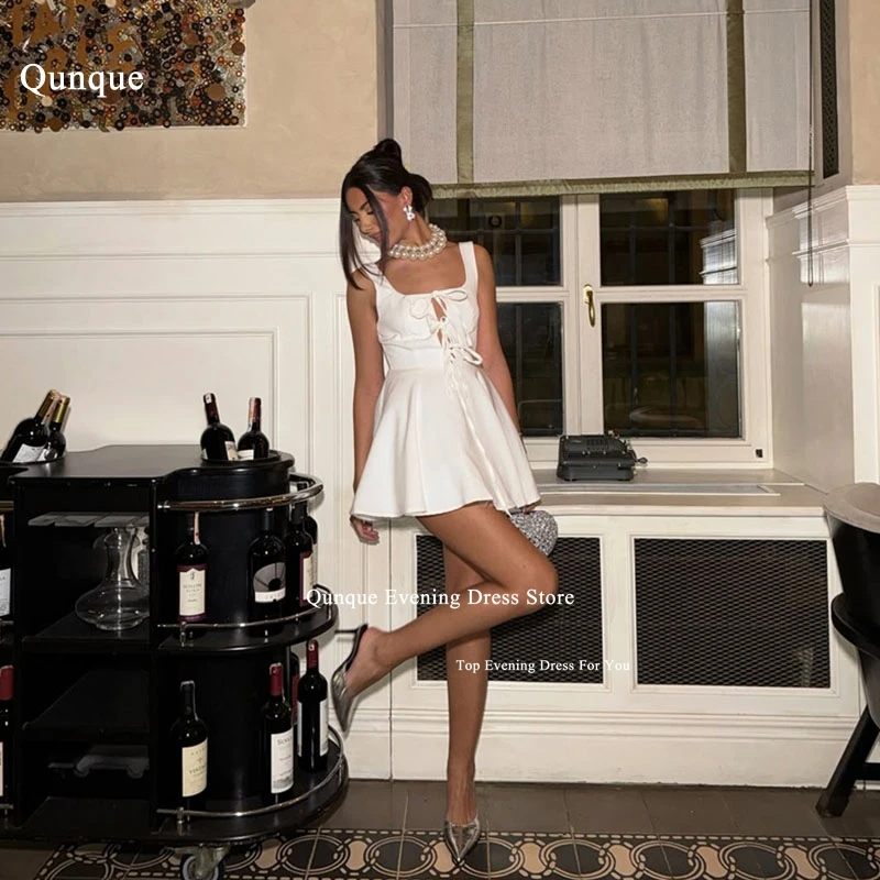 Qunque Simple Mini Short Wedding Dress платье Sleeveless Straps A-Line Vestido Femininos Sexy Open Robe De Mariée Customized
Qunque Simple Mini Short Wedding Dress платье Sleeveless Straps A-Line Vestido Femininos Sexy Open Robe De Mariée Customized