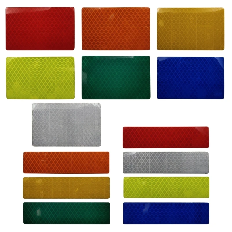 4Pcs Self Adhesive Reflective Tape Stickers for Car Vehicle Bicycles Night Visibility Reflective Sticker for Clothes Bag D5QD
4Pcs Self Adhesive Reflective Tape Stickers for Car Vehicle Bicycles Night Visibility Reflective Sticker for Clothes Bag D5QD